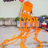 3D chobotnica veľká - ako ryba na súši!